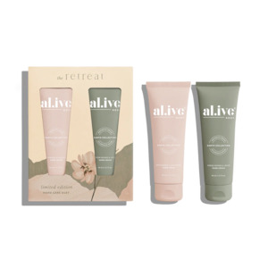 Al Ive: Hand Care Duet - Applewood & Goji Berry + Green Pepper & Lotus