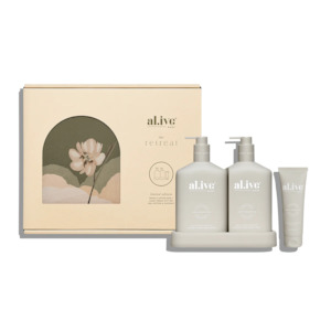 Wash & Lotion Duo + Hand Cream Gift Set - Sea Cotton & Coconut