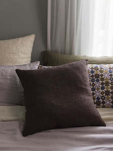 Heavy Linen Cushion Cover - Rye