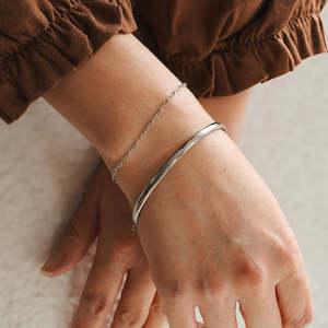 Katy B: BANGLE - Silver