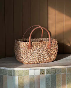 Robert Gordon: Large Harvest Basket / Suede