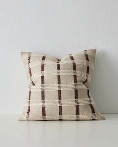 Weave: Marmaris rosewood Cushion - 50X50 With Feather Inner