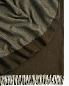 Fiord throw - kelp