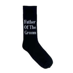 Socks: Father of the Groom socks