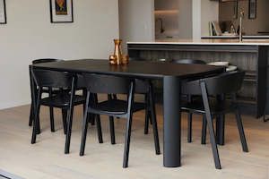 Furniture: Riva Dining Chair - Black