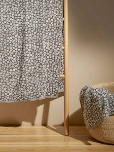 Forget Me Not Cotton Bath Towel Range - Ivy/Oat