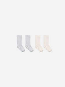 Childrens Socks: Sock Set || Natural, Cloud