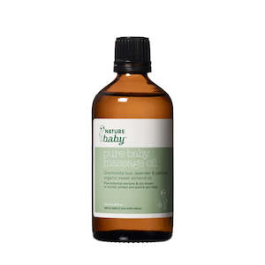 Bath Time: Pure baby massage oil 100ml