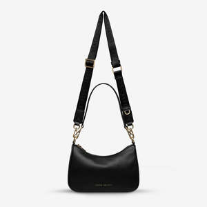 Look Both Ways Bag - Black/Brushed Gold