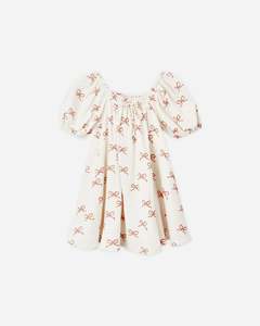 All Baby Child: Sabrina mini dress - Ruby bows