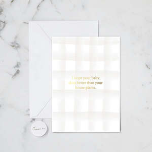 HOUSE PLANTS GREETING CARD