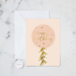 HAPPY BIRTHDAY BALLOON FOIL