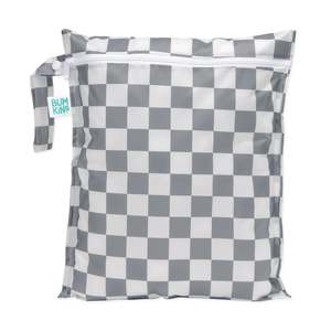 Subo: Bumkins Wet Bag - Charcoal Check