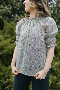 All Tops: Gracie top - Disty floral