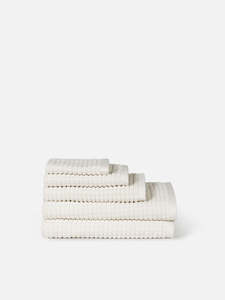 Nero Cotton bath towel range - Cream