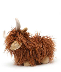 Soft Toys 1: Heidi the Highland Cow - Rust