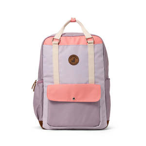 Cry Wolf: KNAPSACK Heather Colourblock