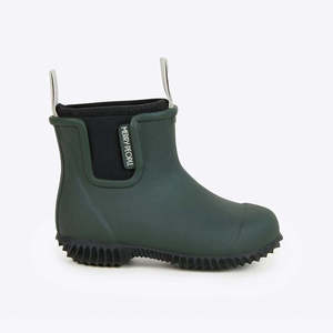 All: Bobbi Kids Gumboot - Forest Green
