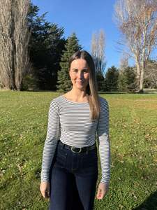 Plain long sleeve - Black/White stripe