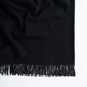 Nevis Throw -  Black