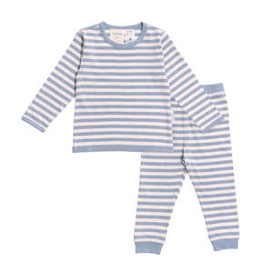 All Baby Child: Woolbabe Merino/Organic Cotton Winter Pyjamas - Glacier