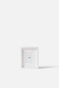 All: Edge Frame - 4x6" White Small