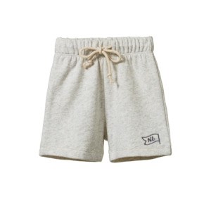 JIMMY SHORTS SWEATSHIRT - LIGHT GREY MARL