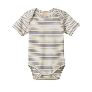 Short Sleeve Bodysuit - Stripe Trio
