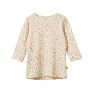 Long Sleeve Cloud Tee - Dandelion Print