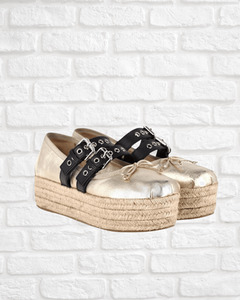 Miu Miu Platform Espadrilles
