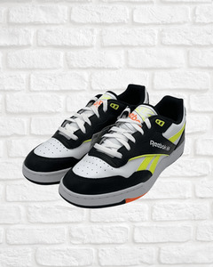 Reebok Black Solar Acid Yellow Shoes