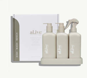 Dishwashing Liquid: al.ive Kitchen Trio - Lemon & Pomegranate