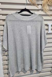Breezy Top - Grey Marl