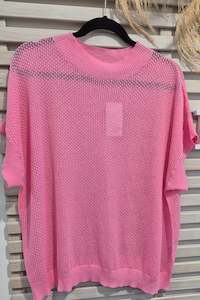 Tops: Breezy Top - Rose