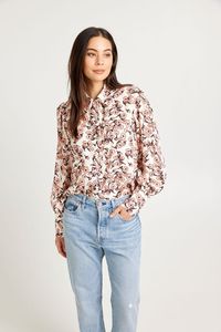 Tuesday Label: Casino Top - Blossom Print