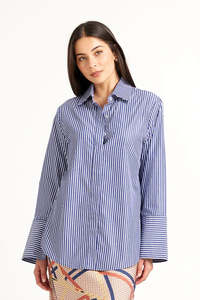 Shirts: Mark Shirt - French Stripe