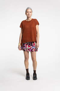 Knitwear: Louie Vest - Bark