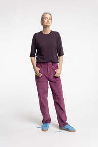 Knitwear: Sam Tee - Mulberry