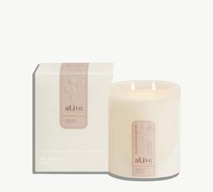 Candles: al.ive Soy Candle - Apricot & Sweet Fig