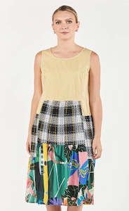 Obi: Mania Step Frill Dress - Multi