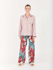 Candy Tuck Shirt - Tangerine