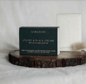 Kingdom: LYCHEE & BLACK ORCHID HAND & BODY BAR