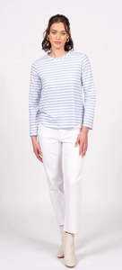 Wilson Trollope: Emilia Top - Periwinkle Blue