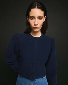 Msch Copenhagen: Dazzle Jacket - Maritime Blue