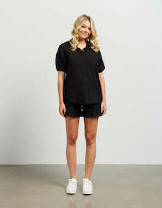 Et Alia: Esme Top - Black