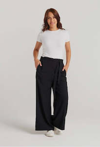 Zafina: Collette Pant - Black