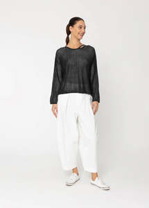 Two By Two: Capri Top - Black