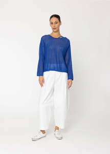 Capri Top - Cobalt