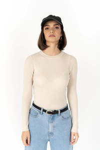 Shirts Tops: Tempo Top - Sand