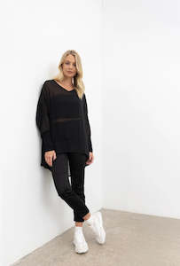 Shirts Tops: Virtue Tunic - Black